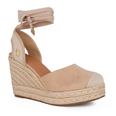 US POLO ΓΥΝΑΙΚΕΙΕΣ ΕΣΠΑΝΤΡΙΓΙΕΣ STEFY001 BEIGE - Image 2