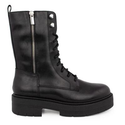 GEOX ΓΥΝΑΙΚΕΙΑ ΔΕΡΜΑΤΙΝΑ COMFORT ΑΡΒΥΛΑΚΙΑ D SPHERICA EC7 J BLACK