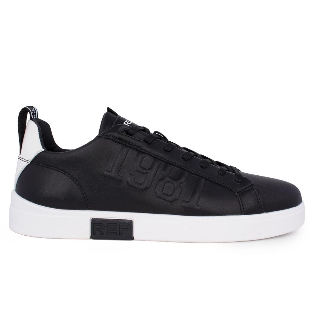 REPLAY ΑΝΔΡΙΚΑ SNEAKERS POLYS 1981 RZ3P0021L 0008 BLACK/WHITE