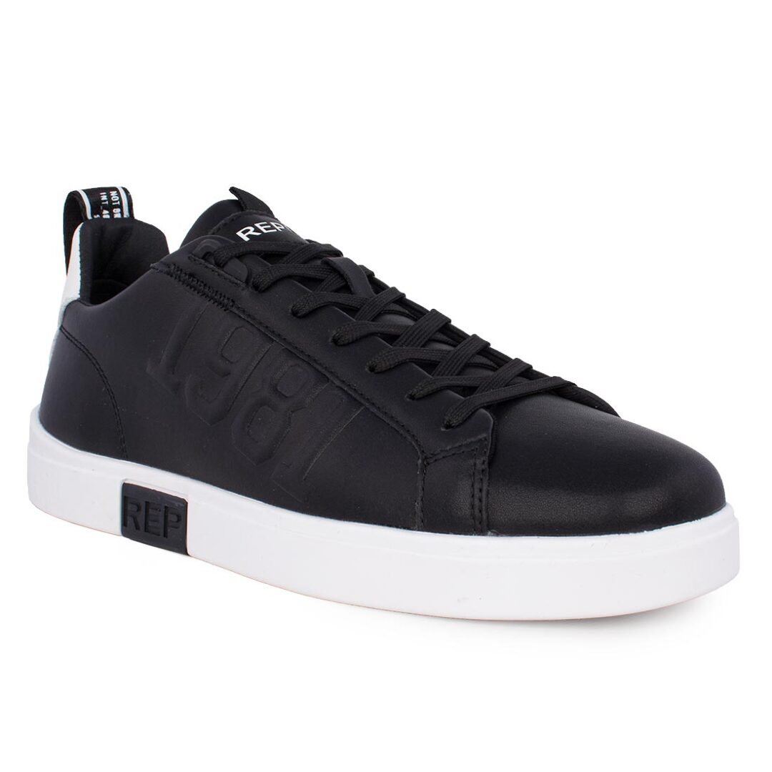 REPLAY ΑΝΔΡΙΚΑ SNEAKERS POLYS 1981 RZ3P0021L 0008 BLACK/WHITE - Image 2