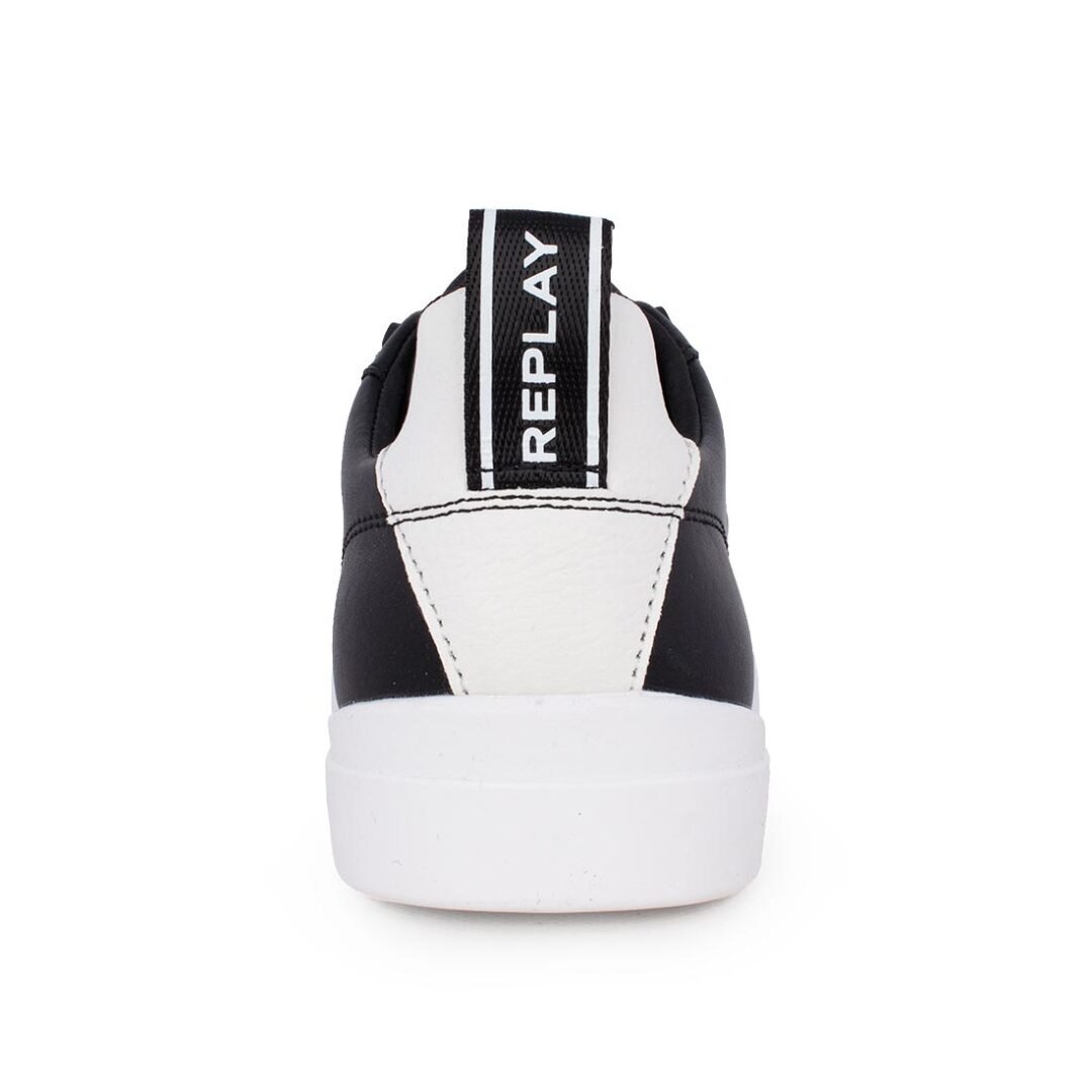 REPLAY ΑΝΔΡΙΚΑ SNEAKERS POLYS 1981 RZ3P0021L 0008 BLACK/WHITE - Image 4