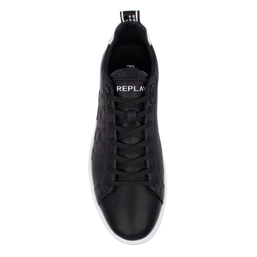REPLAY ΑΝΔΡΙΚΑ SNEAKERS POLYS 1981 RZ3P0021L 0008 BLACK/WHITE - Image 6