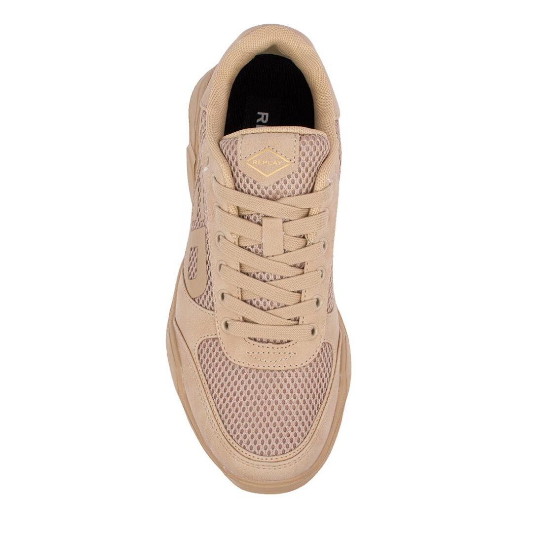 REPLAY ΓΥΝΑΙΚΕΙΑ SNEAKERS VANESSA MESH RS7Z0005T 0002 BEIGE - Image 6