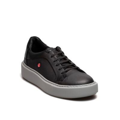 ROBINSON ΑΝΔΡΙΚΑ ΔΕΡΜΑΤΙΝΑ XLight SNEAKERS 2261 ΜΑΥΡΑ - Image 2