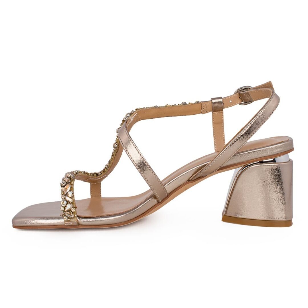 ALMA EN PENA ΓΥΝΑΙΚΕΙΑ ΔΕΡΜΑΤΙΝΑ ΠΕΔΙΛΑ V240722 BRONZE DIVA - Image 3