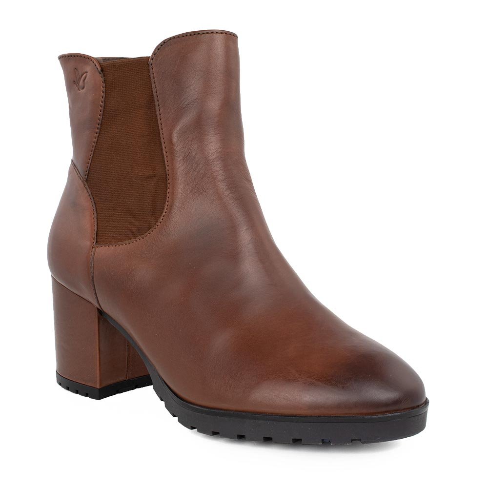 CAPRICE ΓΥΝΑΙΚΕΙΑ ΔΕΡΜΑΤΙΝΑ ΜΠΟΤΑΚΙΑ ΑΣΤΡΑΓΑΛΟΥ 9-25310-29 303 COGNAC - Image 2