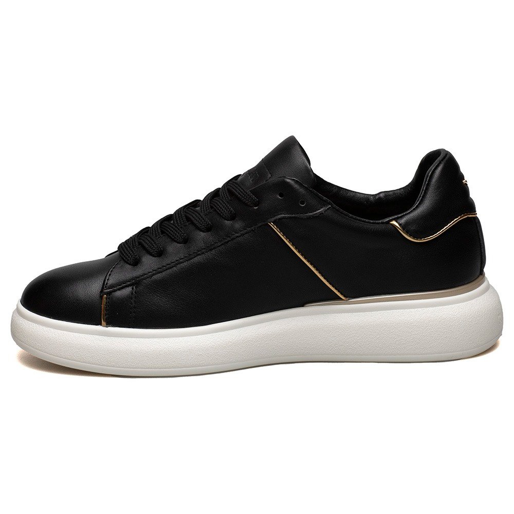 GUARDIANI ΓΥΝΑΙΚΕΙΑ ΔΕΡΜΑΤΙΝΑ SNEAKERS KING 0016 LOW W ΜΑΥΡΑ - Image 3