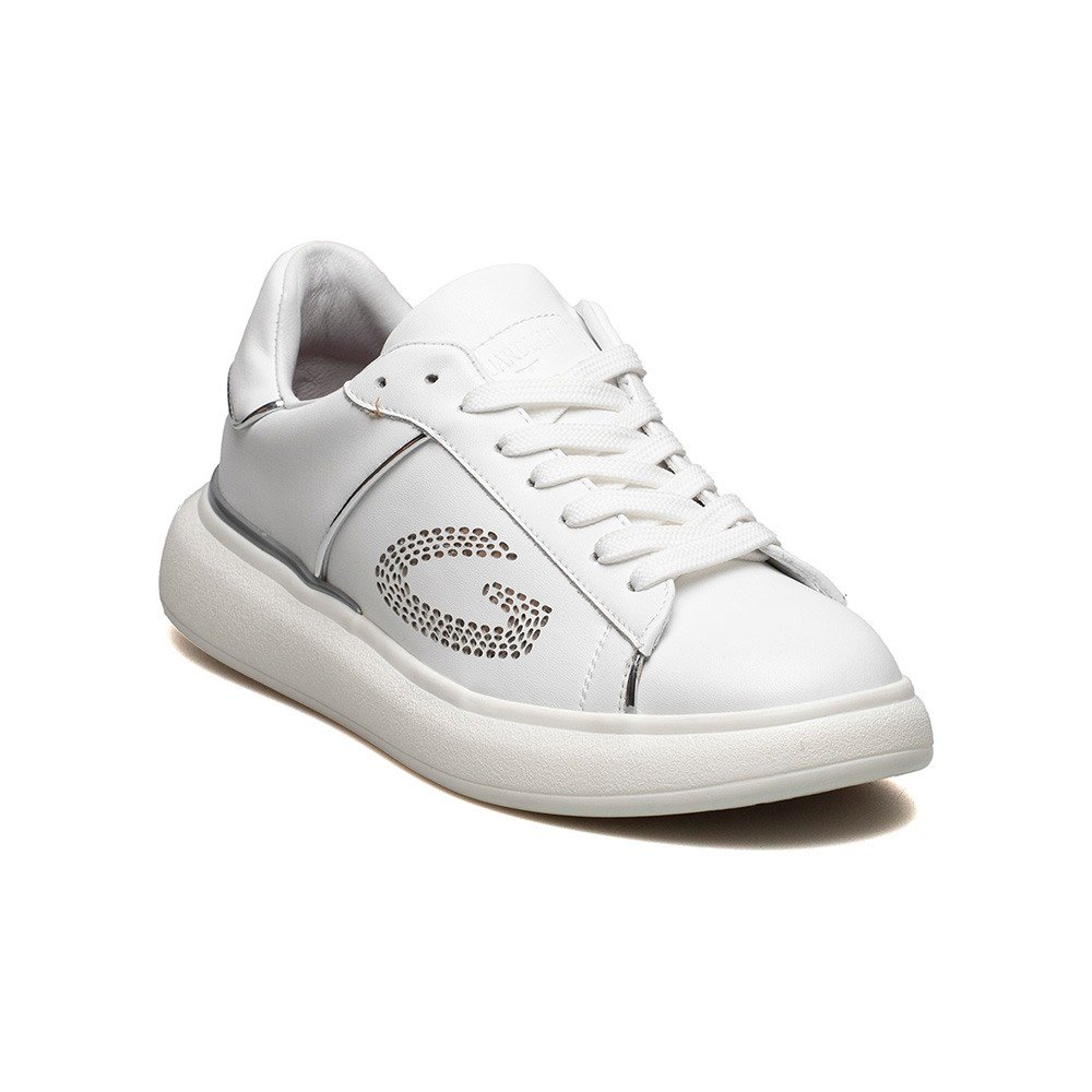 GUARDIANI ΓΥΝΑΙΚΕΙΑ ΔΕΡΜΑΤΙΝΑ SNEAKERS KING 0016 LOW W ΛΕΥΚΑ - Image 2