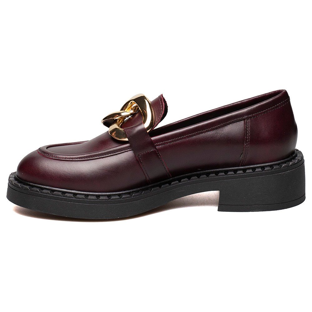 FRAU ΓΥΝΑΙΚΕΙΑ ΔΕΡΜΑΤΙΝΑ LOAFERS AVATAR ΜΠΟΡΝΤΩ - Image 3